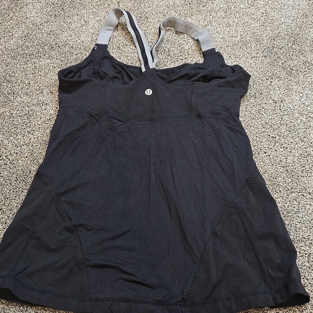 Lululemon Women Cross my heart Active Yoga Sporty Tank Top 4 - Picture 5 of 9